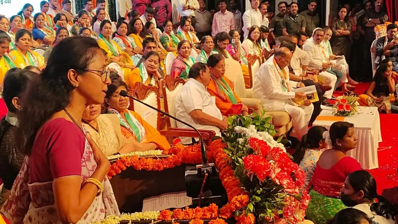 Supriya Sule Participates in Health and Social Welfare Camp